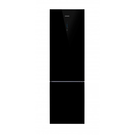 Daewoo Refrigerador de 13 pies cúbicos con congelador inferior Negro - Envío Gratuito