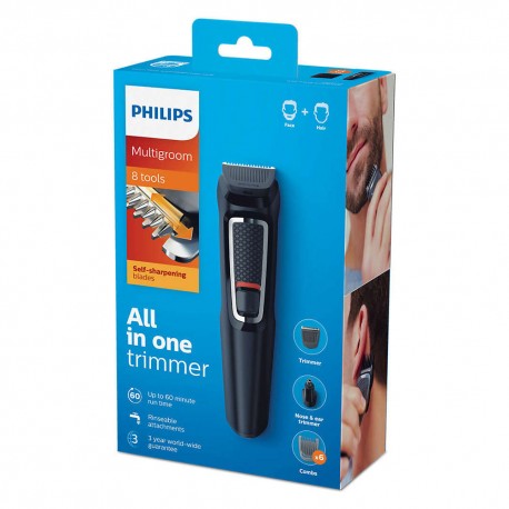 Philips Multigroom Series 3000 8 En 1 - Envío Gratuito