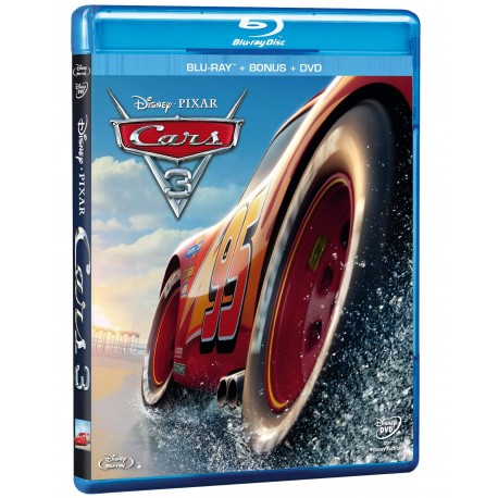 Cars 3 (Blu-ray/DVD) + Bonus 2017 - Envío Gratuito