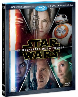 Star Wars: Episodio VII El despertar de la Fuerza (Blu-ray/DVD) 2015 - Envío Gratuito