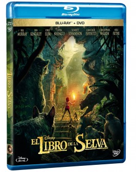 El libro de la selva (Blu-ray/DVD) 2016 - Envío Gratuito