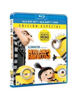 Mi villano favorito 3 (Blu-ray 3D/Blu-ray/DVD) 2017 - Envío Gratuito