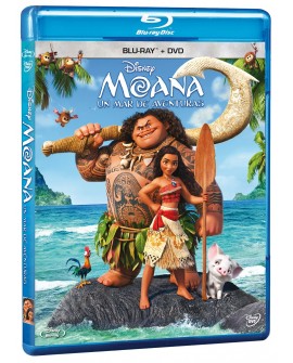Moana: Un Mar de Aventuras (Blu-ray/ DVD) 2016 - Envío Gratuito
