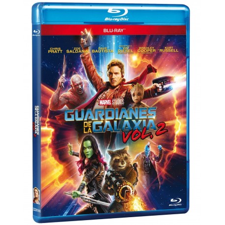 Guardianes de la Galaxia Vol. 2 (Blu-ray) 2017 - Envío Gratuito