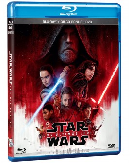 Star Wars: The Last Jedi Acción / Aventura Bluray + DVD - Envío Gratuito
