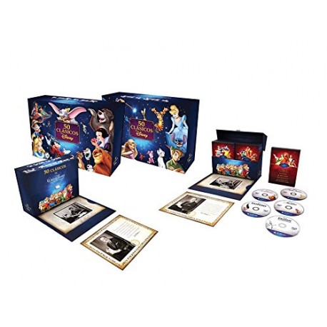 Disney: Paquete 50 Clasicos de Disney (DVD) 2016 - Envío Gratuito