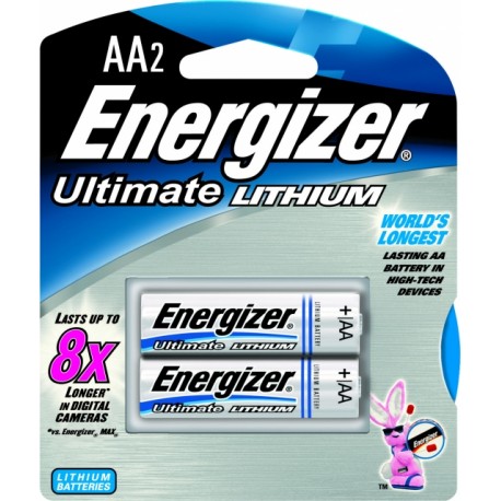 Energizer Litio AA 2 - Envío Gratuito