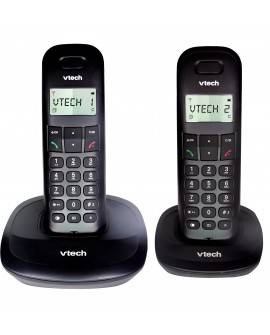 Vtech Teléfono inalambrico Duo VT600-2 Negro - Envío Gratuito