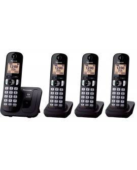 Panasonic Teléfono inalambrico KX-TGC214 Negro - Envío Gratuito