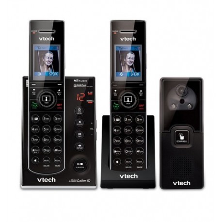 VTECH Teléfono Inalámbrico Video Portero IS7121-2 Negro - Envío Gratuito