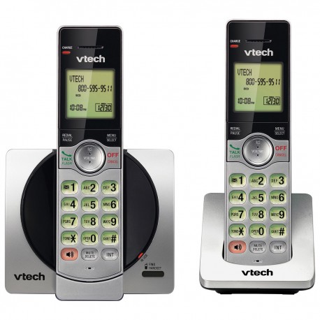VTECH Teléfono inalámbrico CS6919-2 Negro - Envío Gratuito