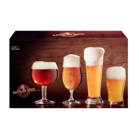 Libbey Set de 4 vasos cerveceros Artisan - Envío Gratuito